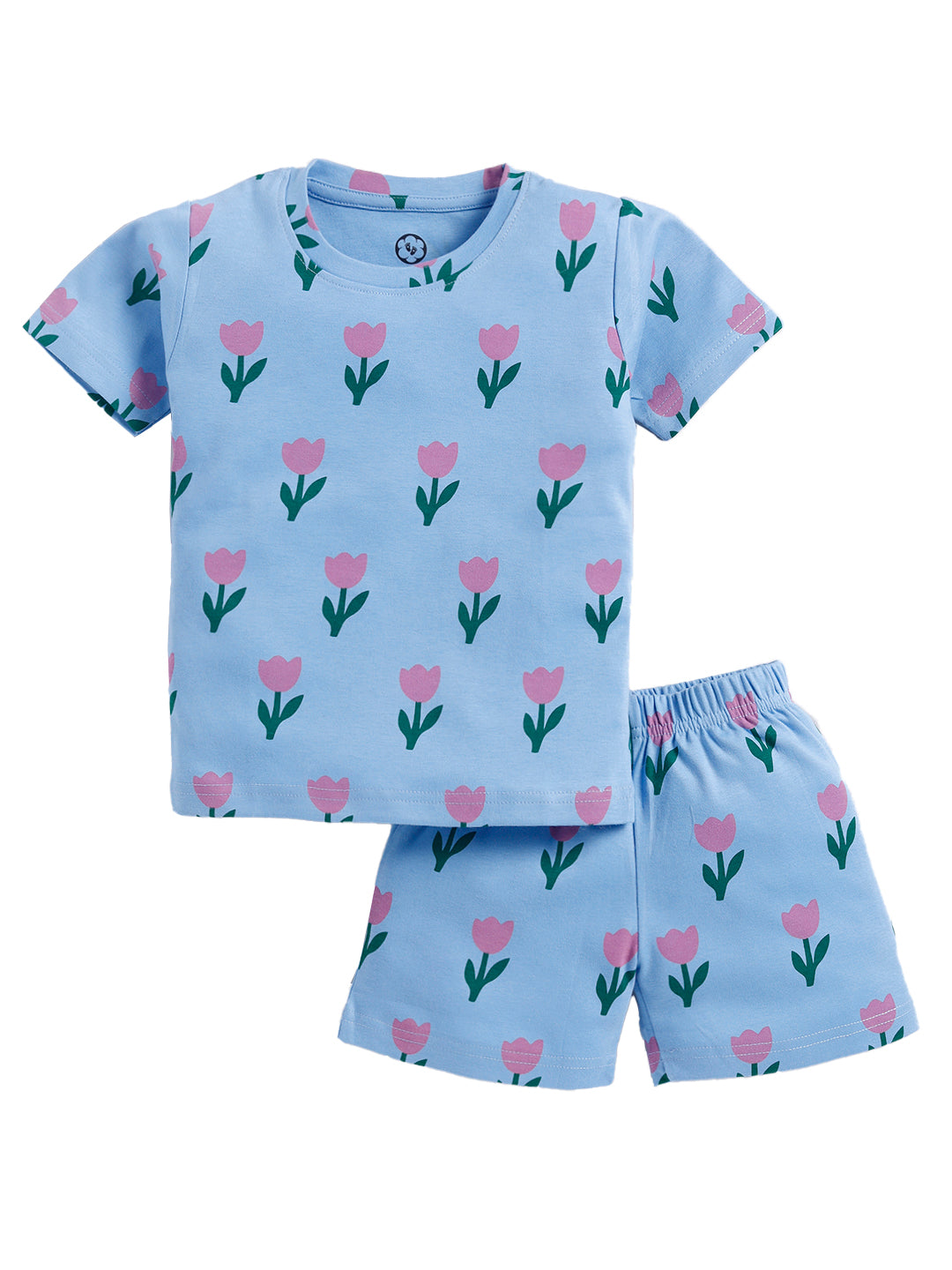 Tulip Print T-Shirt and Shots Set